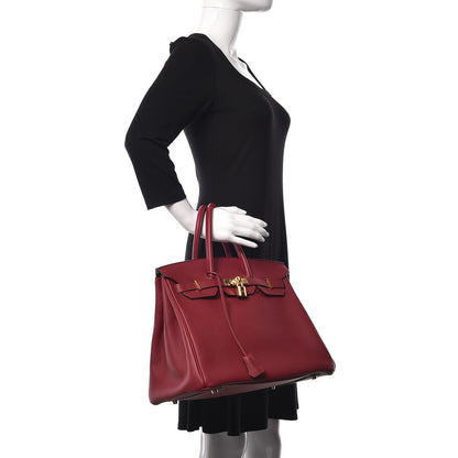 Hermes Togo Birkin 35 Rouge Grenat 2 of 17