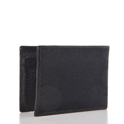 Gucci Mens Monogram Bi-Fold Wallet Black 3 of 7