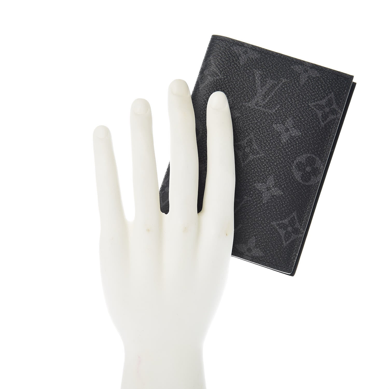 Louis Vuitton Monogram Eclipse Passport Cover 2 of 7