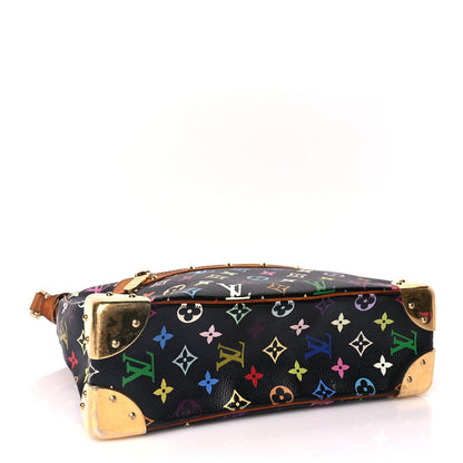 Louis Vuitton Monogram Multicolor Boulogne Black 3 of 8
