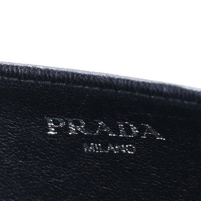 Prada Nappa Gaufre Wallet On Chain  Black 5 of 7