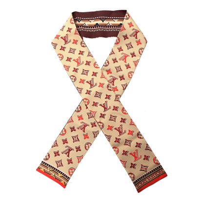 Louis Vuitton Silk Monogram Monodots Bandeau Beige 1 of 3