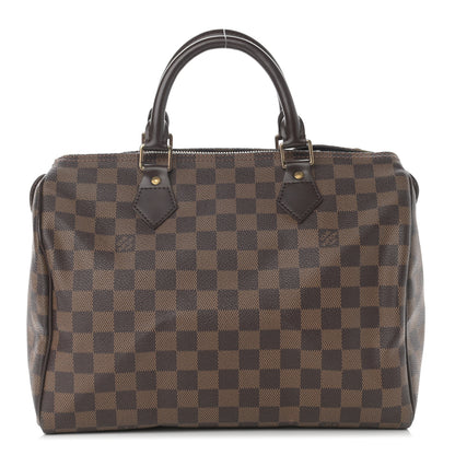 Louis Vuitton Damier Ebene Speedy 30 1 of 10
