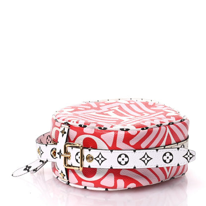 Louis Vuitton Monogram Giant Crafty Boite Chapeau Souple PM Rouge Rose Creme 4 of 7