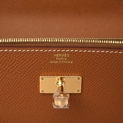 Hermes Epsom Kelly Wallet To Go Gold 8 of 9