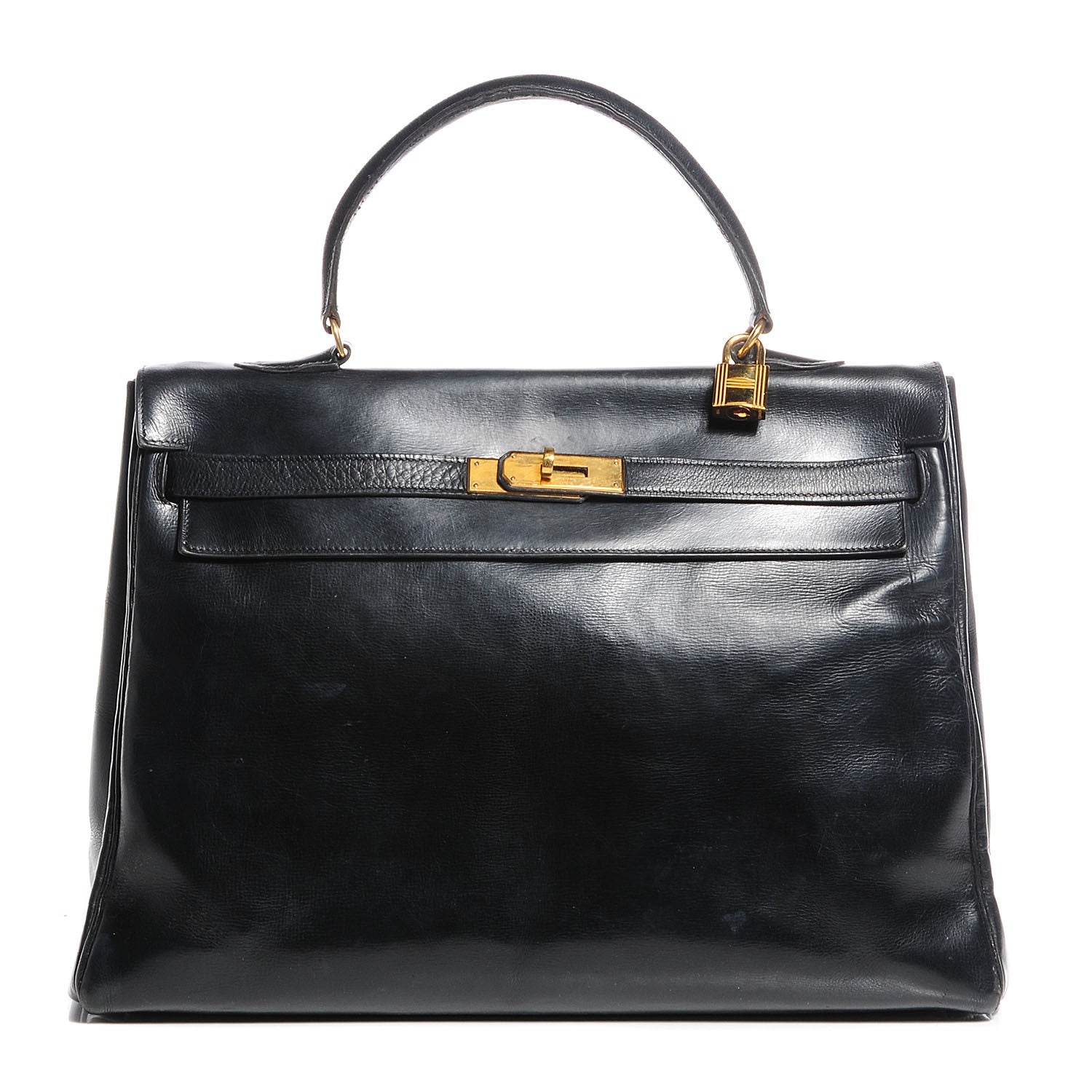 Hermes Box Kelly Retourne 35 Black 1 of 20