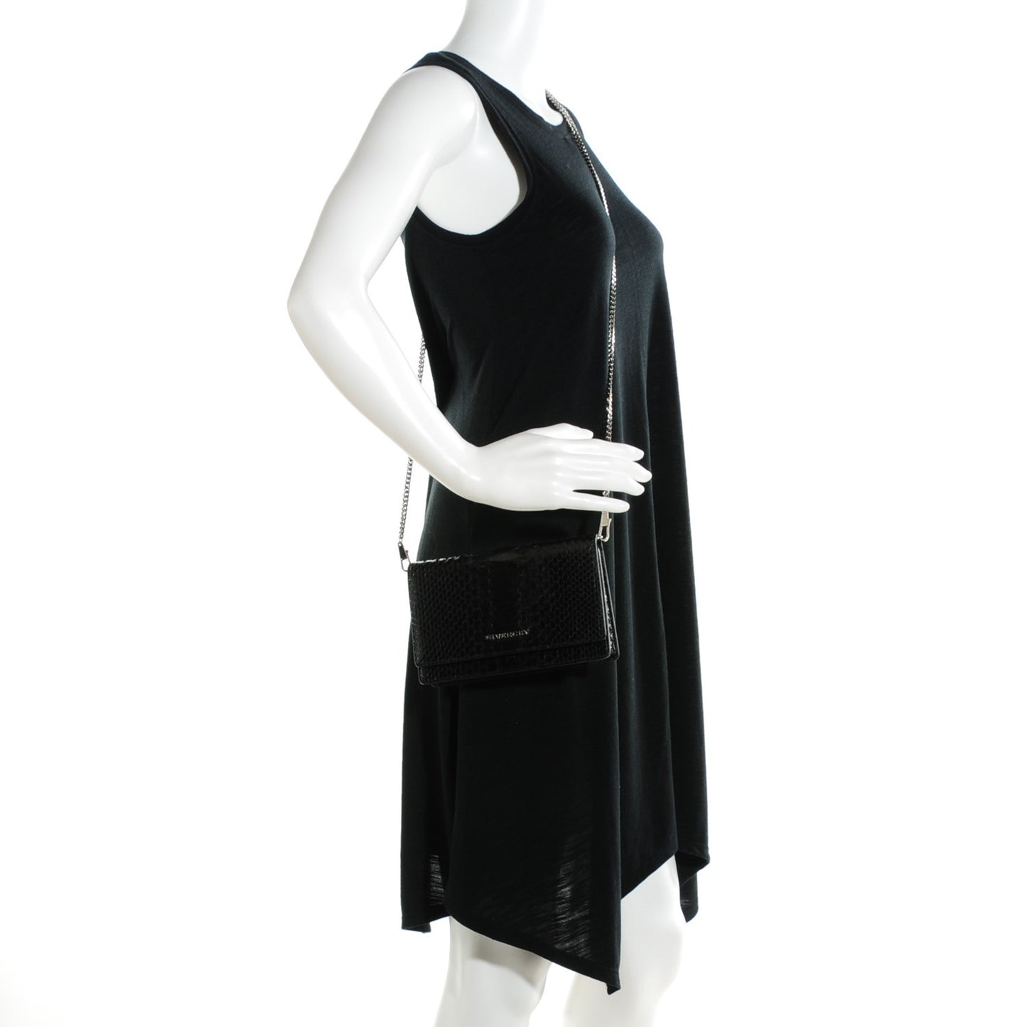 Python Pandora Chain Wallet Black