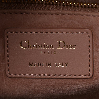 Christian Dior Lambskin Cannage Medium Lady Dior Bois de Rose 6 of 13