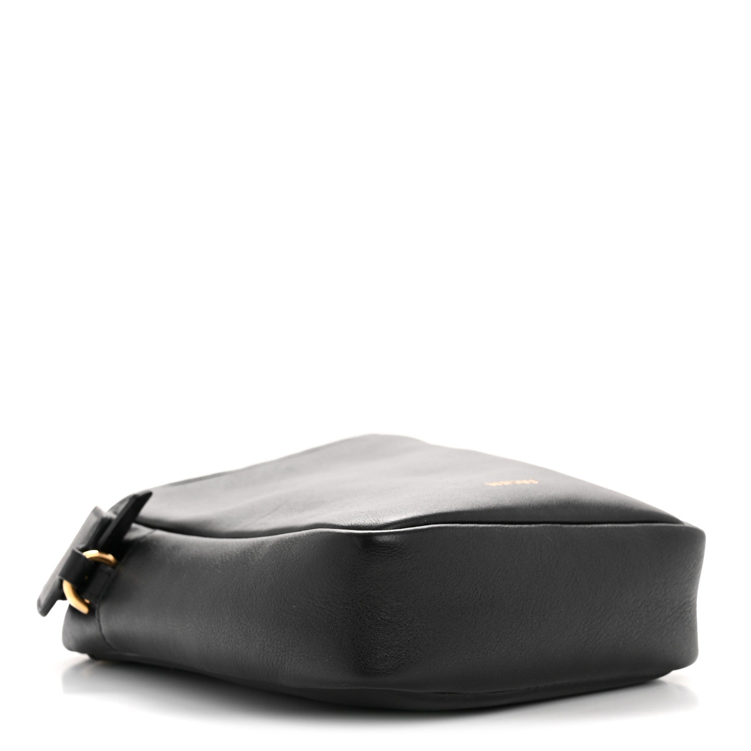 Versace Calfskin Baroque Logo Messenger Bag Black 4 of 11