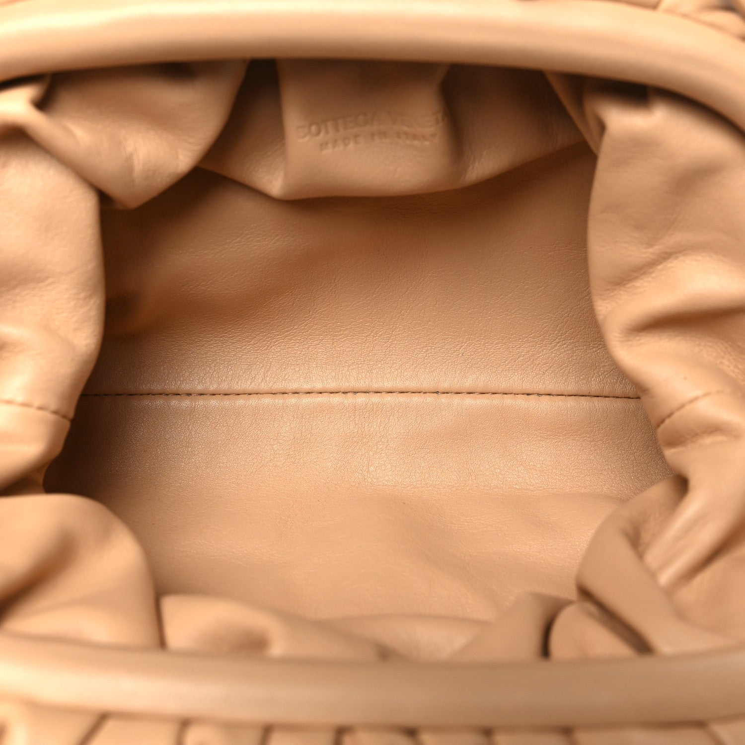 Bottega Veneta Butter Calfskin The Mini Pouch Almond 5 of 7