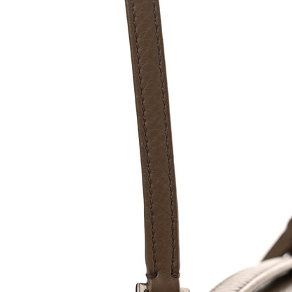 Loro Piana Grained Calfskin Extra Pocket L23.5 Backpack Warm Mastic 12 of 13