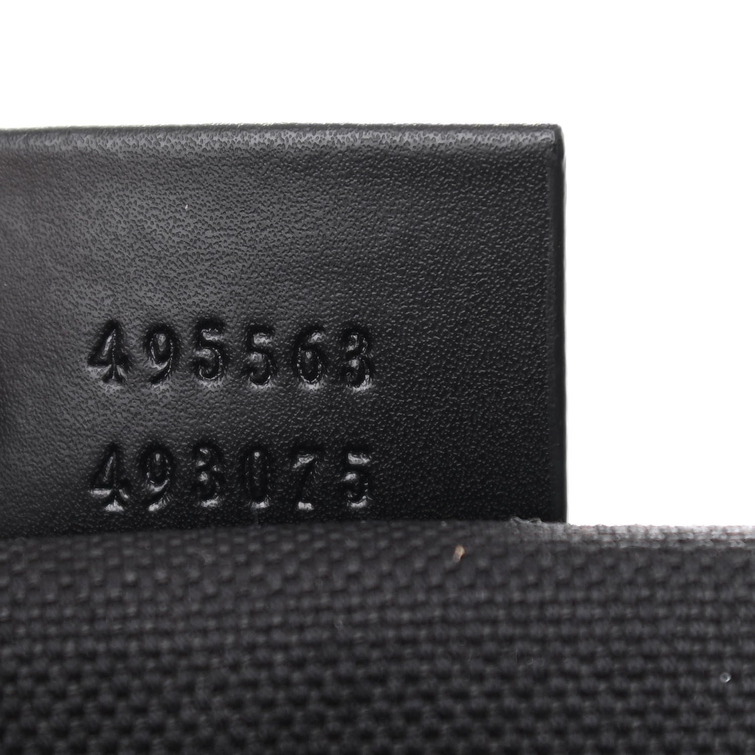 Gucci Soft GG Supreme Monogram Appia Calfskin Web Double Buckle Backpack Black 7 of 12