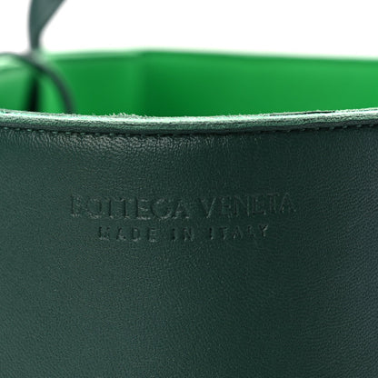 Bottega Veneta Calfskin Maxi Intrecciato Small Arco Tote Raintree 6 of 8