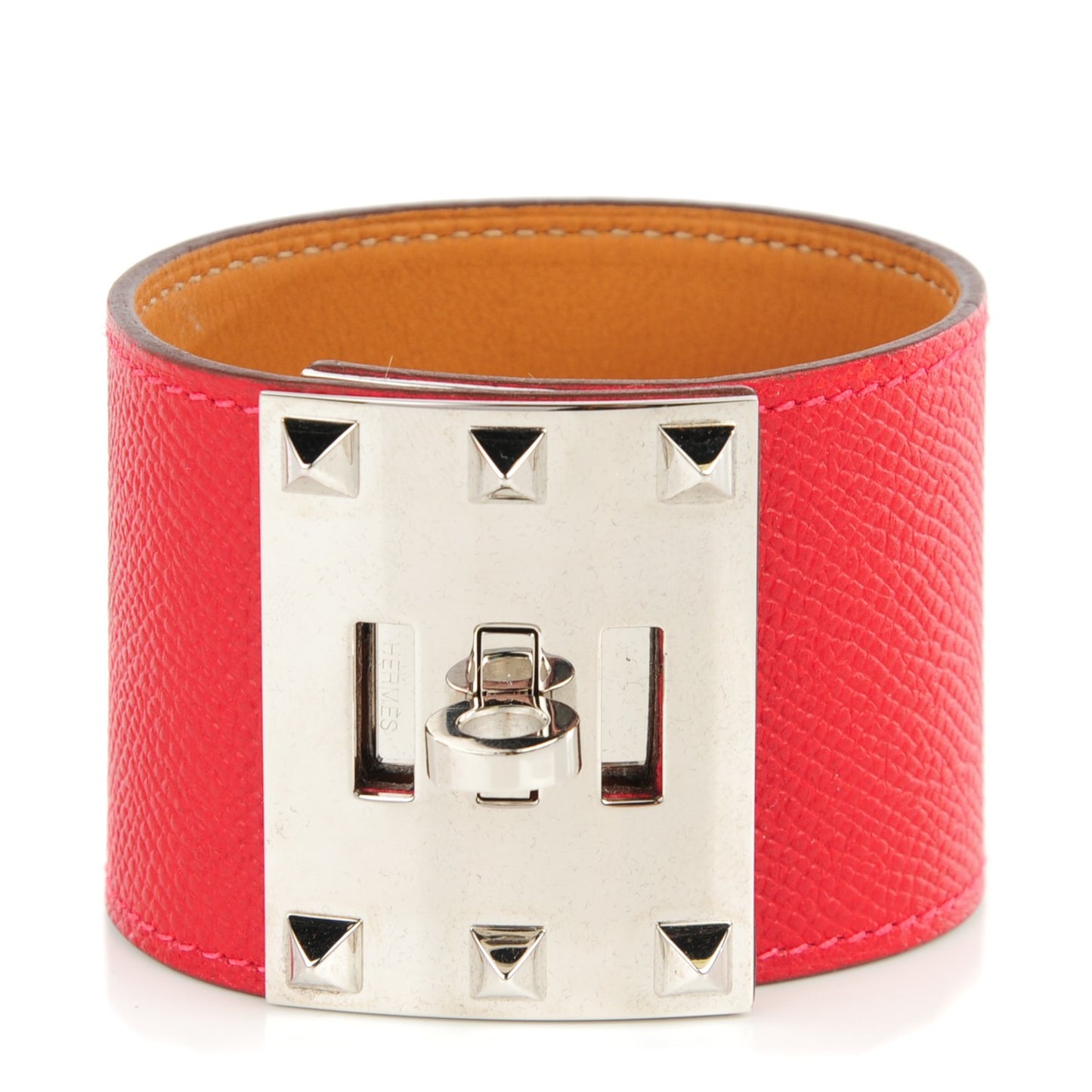 Epsom Kelly Dog Extreme Bracelet L Rouge Casaque