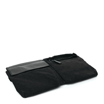 Gucci GG Monogram Double Pocket Belt Bag Black 3 of 10