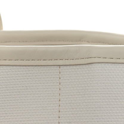 Chanel Cotton Medium Deauville Tote White 15 of 16