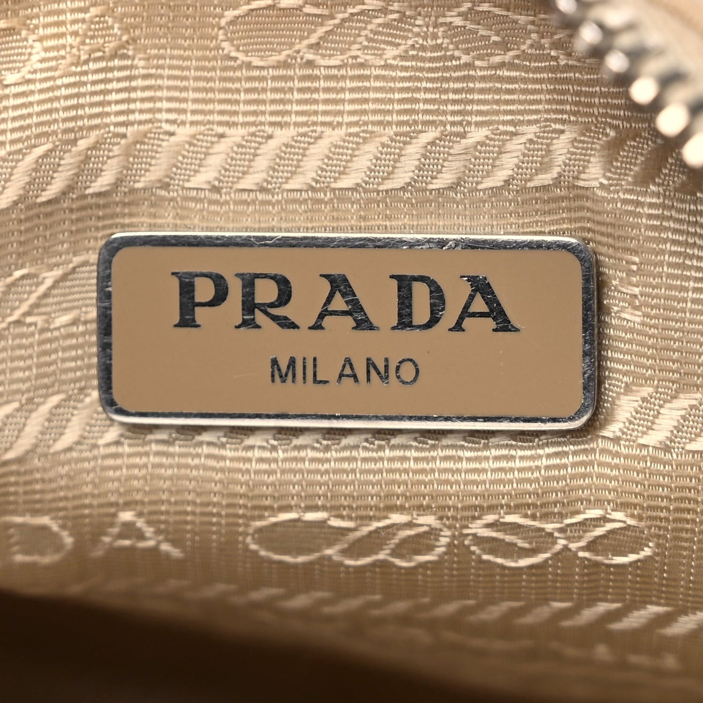 Re-Nylon Saffiano Mini Re-Edition 2005 Bag Deserto