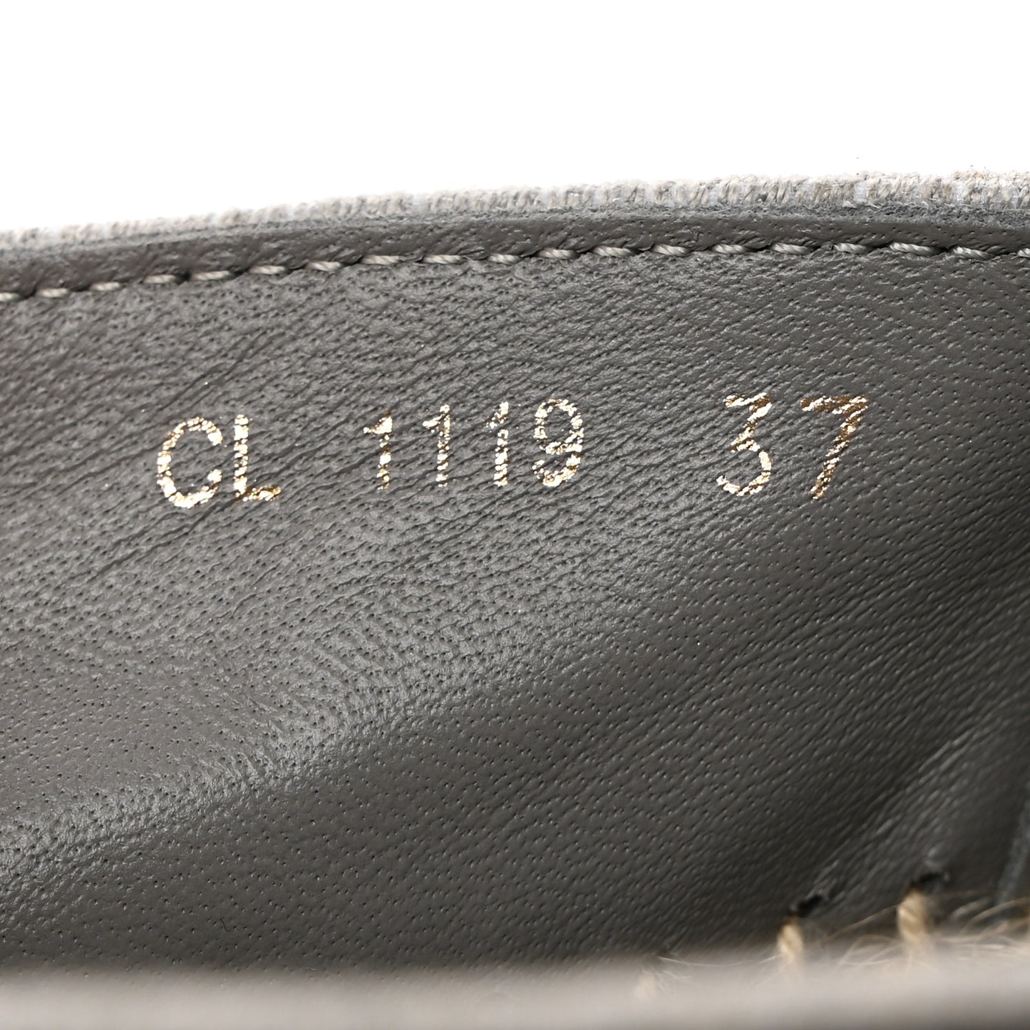 Oblique Embroidered Granville 15mm Espadrilles 37 Grey Stone