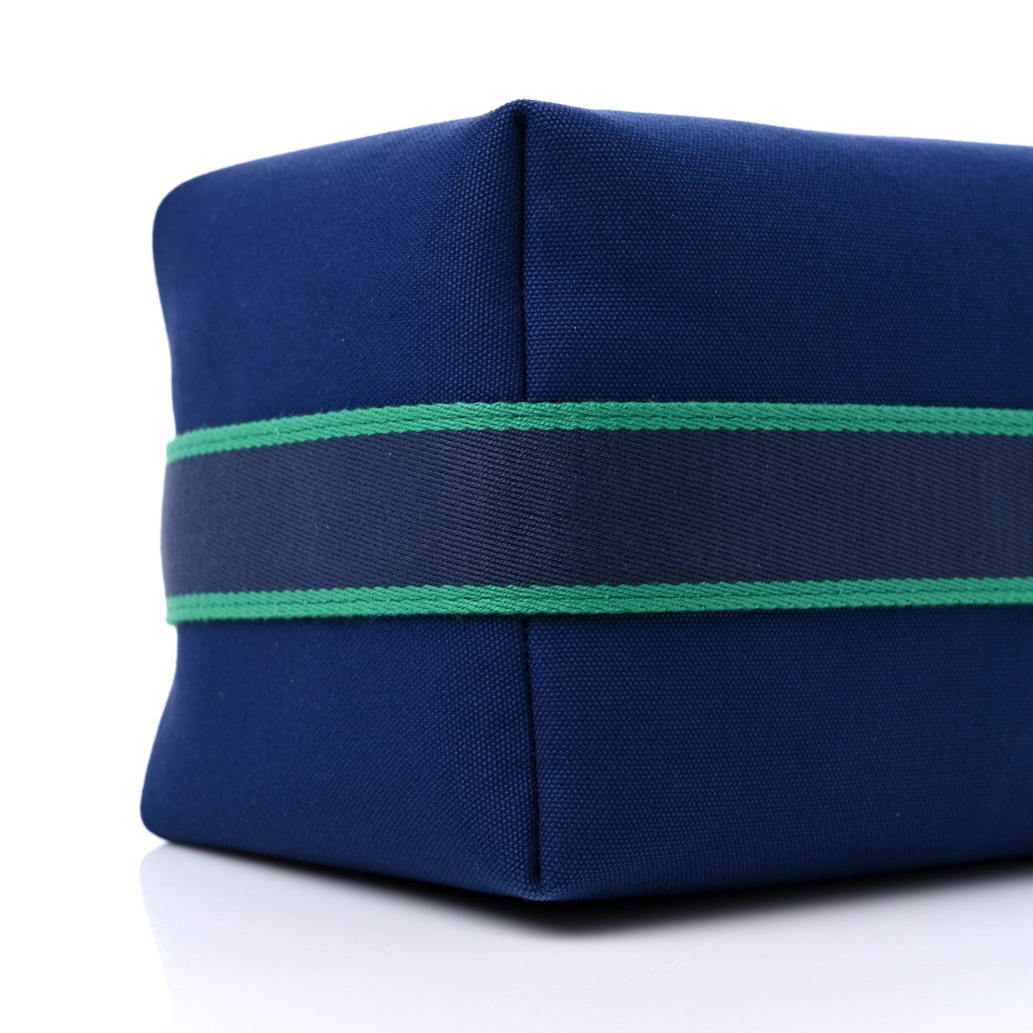 Hermes Canvas Large Bride-A-Brac Pouch Marine 6 of 7