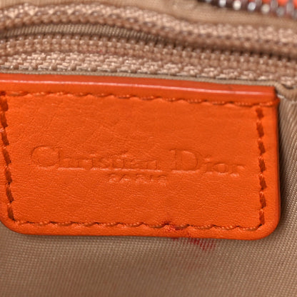Christian Dior Monogram Shoulder Bag Orange Beige 5 of 7