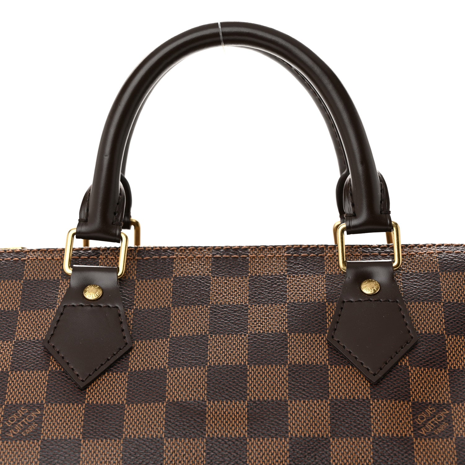 Louis Vuitton Damier Ebene Speedy Bandouliere 30 8 of 10