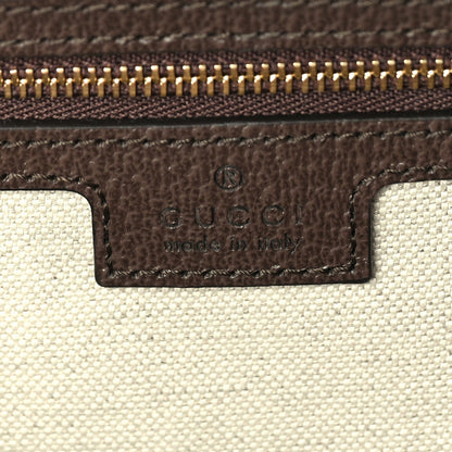 Gucci GG Supreme Monogram Web Small Ophidia Top Handle Bag Beige Ebony 5 of 8