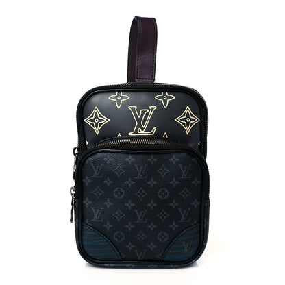Louis Vuitton Monogram Eclipse Patchwork Amazone Sling Bag 1 of 9
