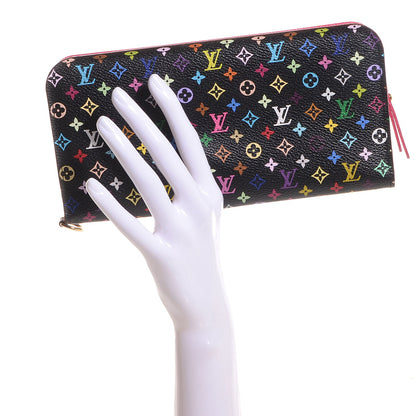 Louis Vuitton Monogram Multicolor Insolite Wallet Black Grenade 2 of 7