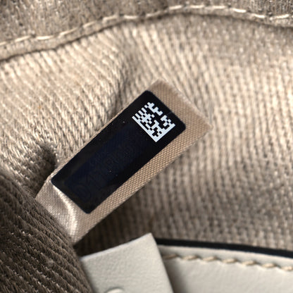 Chloe Raffia Calfskin Small Basket White 8 of 11