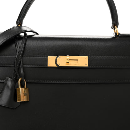 Hermes Box Kelly Sellier 32 Black 8 of 16