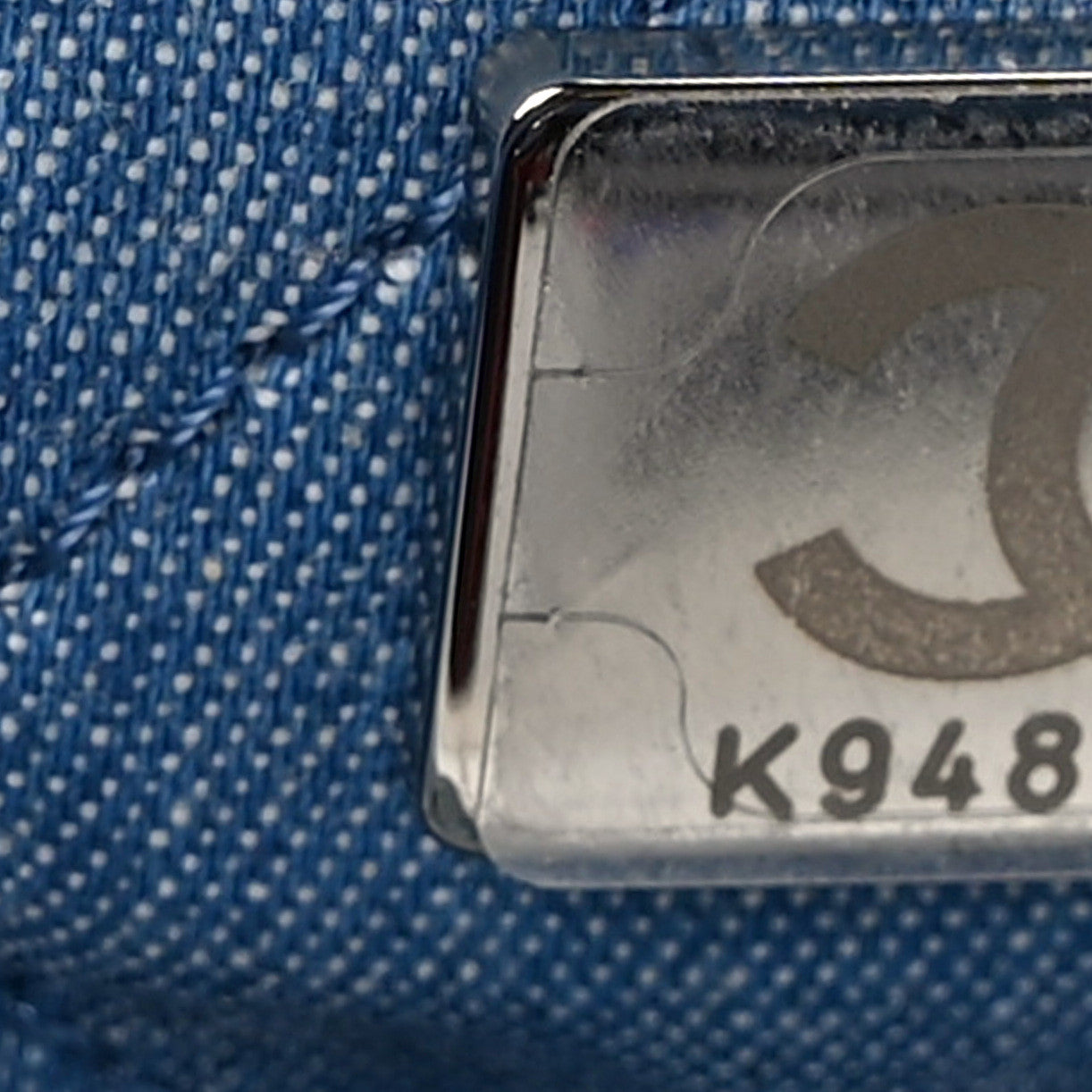 Chanel Denim Quilted Chanel 22 Backpack Blue 7 of 14