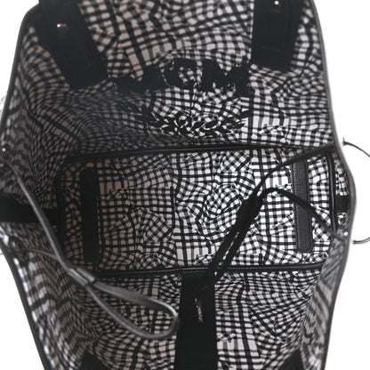 MCM Visetos Large Liz Reversible Shopper Tote Black 5 of 7
