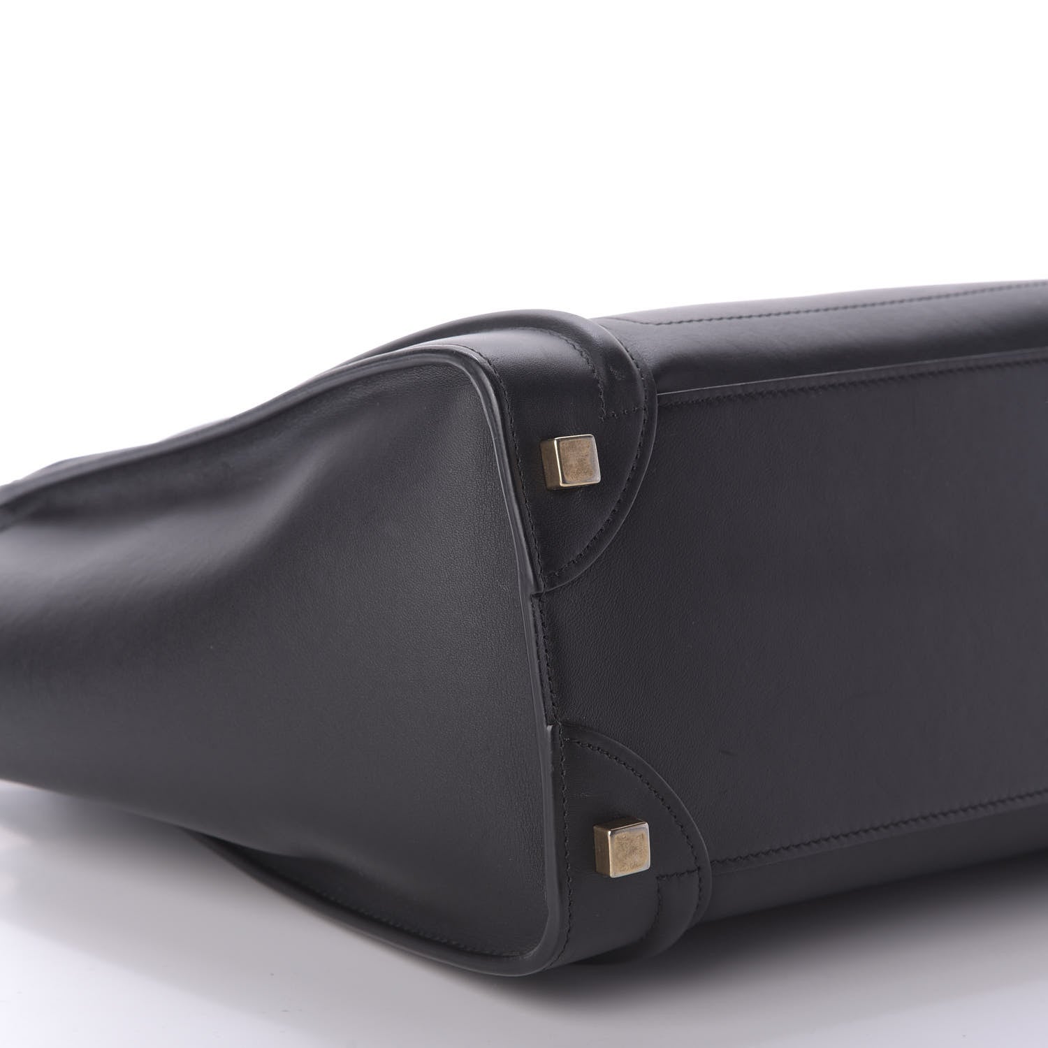 Celine Smooth Calfskin Micro Luggage Black 6 of 8