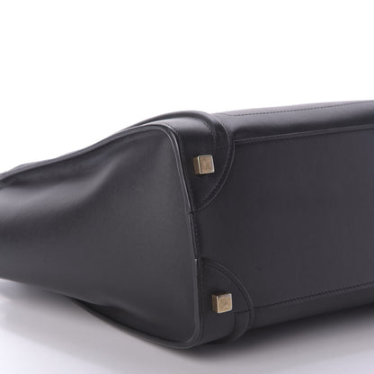 Celine Smooth Calfskin Micro Luggage Black 6 of 8