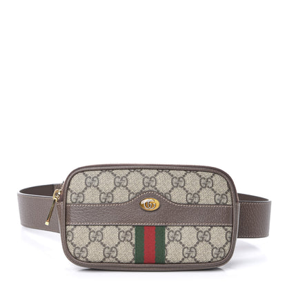 Gucci GG Supreme Monogram Ophidia Belted iPhone Case 75 30 Dark Brown 1 of 9