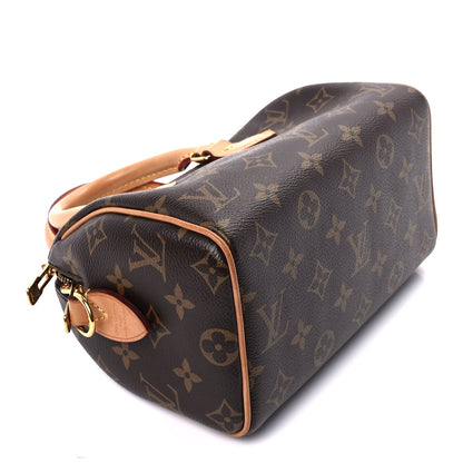 Louis Vuitton Monogram Speedy Bandouliere 20  Black 7 of 7