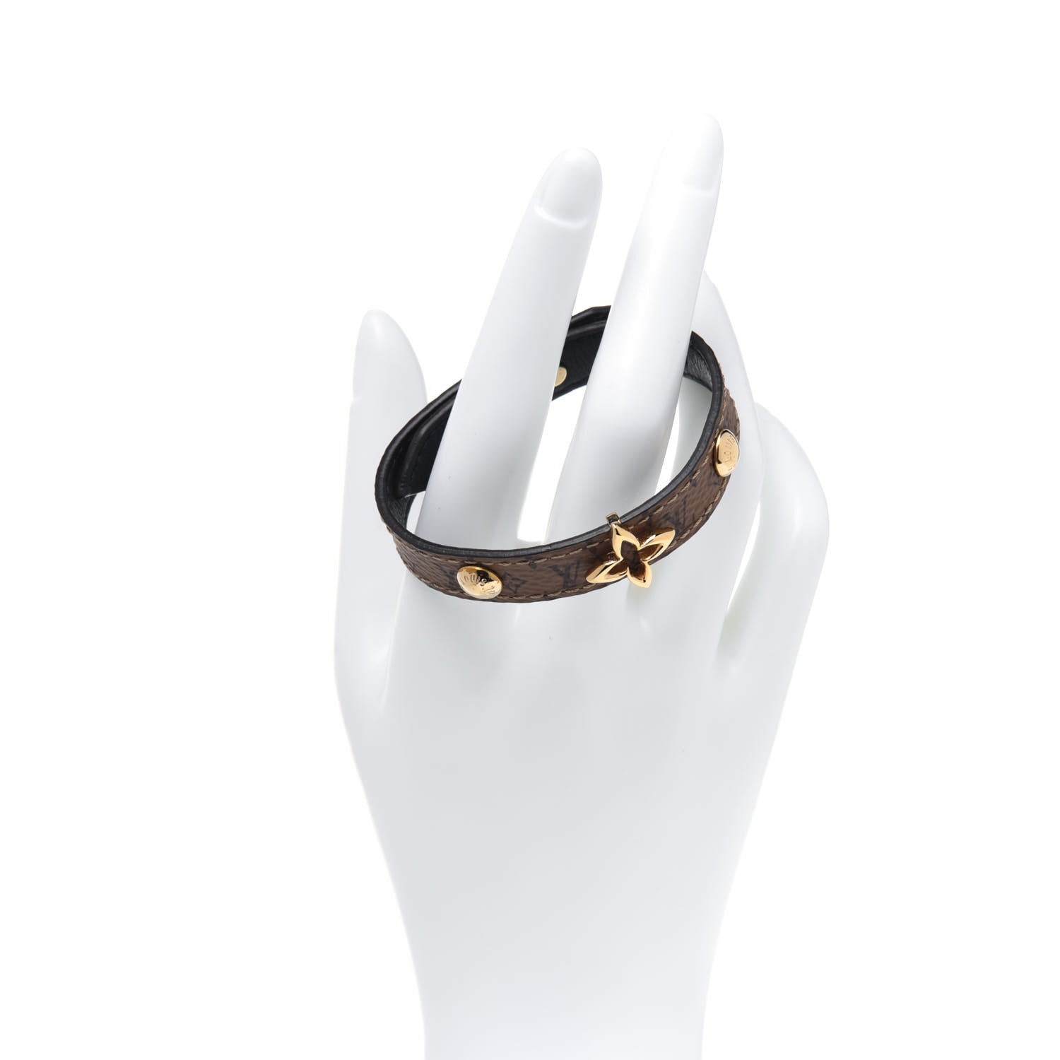 Louis Vuitton Reverse Monogram Blooming Bracelet 19 4 of 4