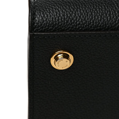Louis Vuitton Taurillon City Steamer MM Black 7 of 9