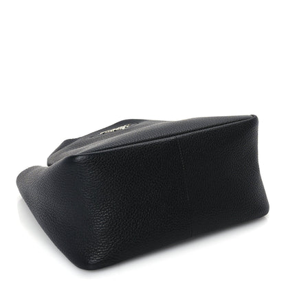 Prada Vitello Daino Soft Small Dynamique Tote Black 3 of 8