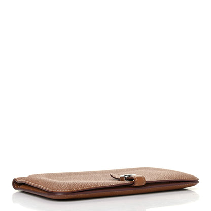 Hermes Togo Dogon Duo Wallet Gold 3 of 4