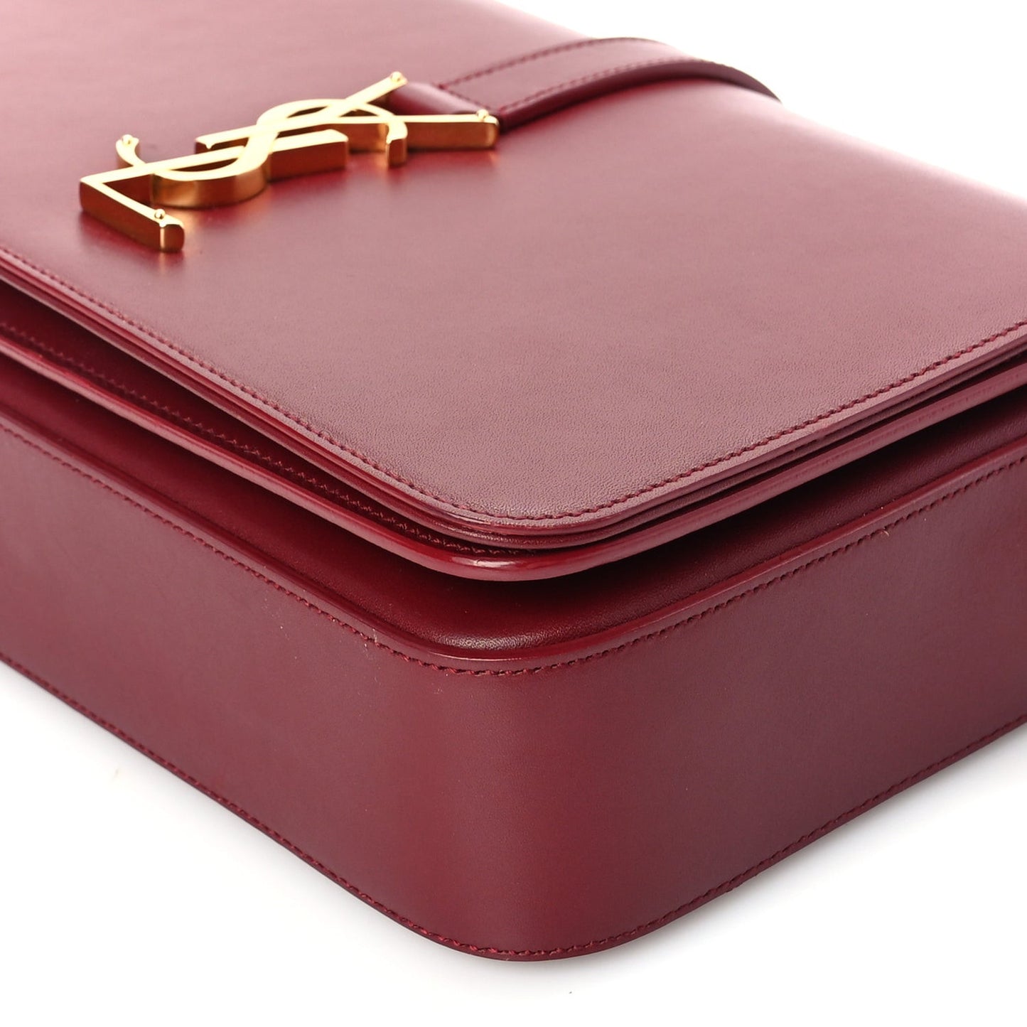 Calfskin Medium Classic Monogram Universite Bag  Oxblood