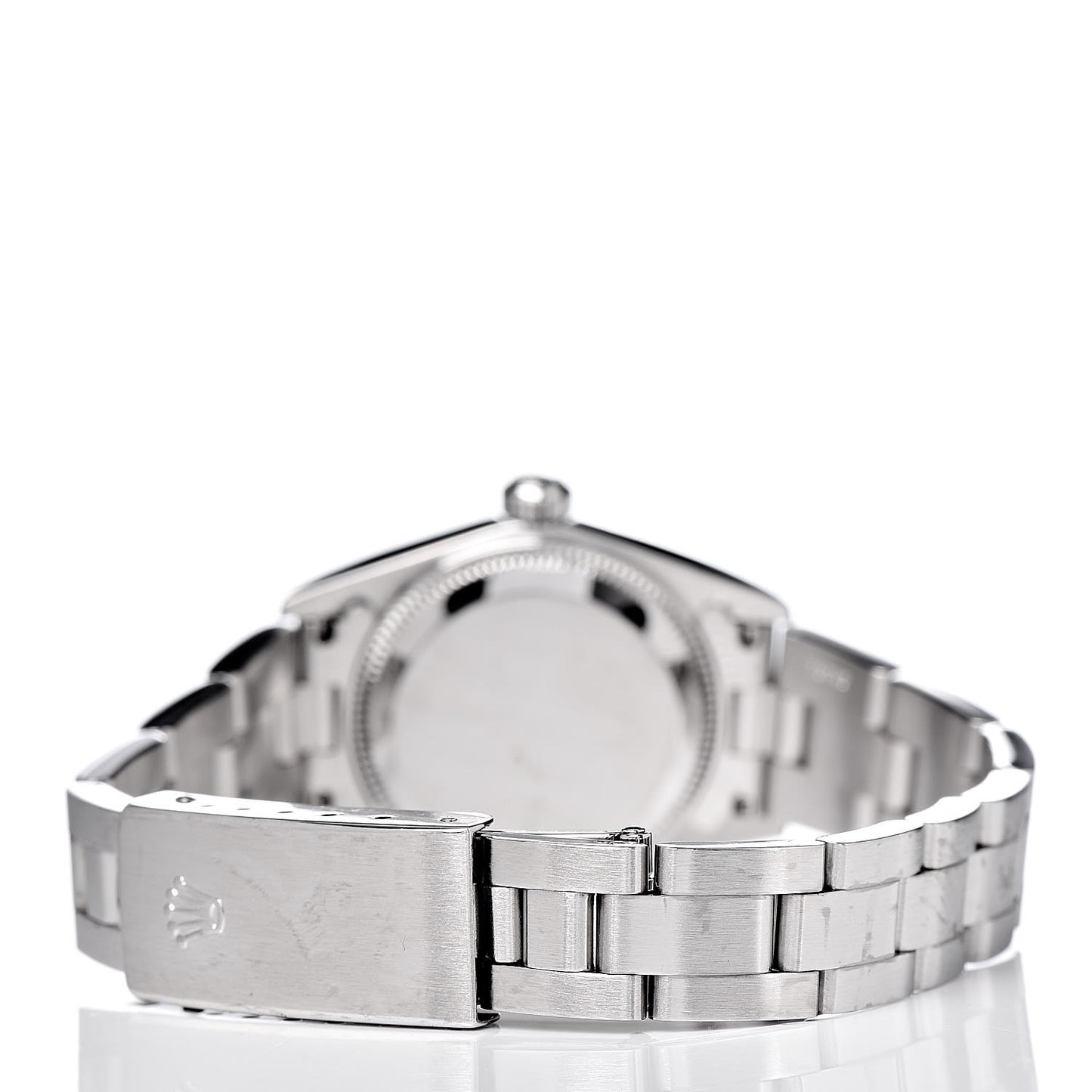 Stainless Steel 24mm Oyster Perpetual Watch Pink 76080