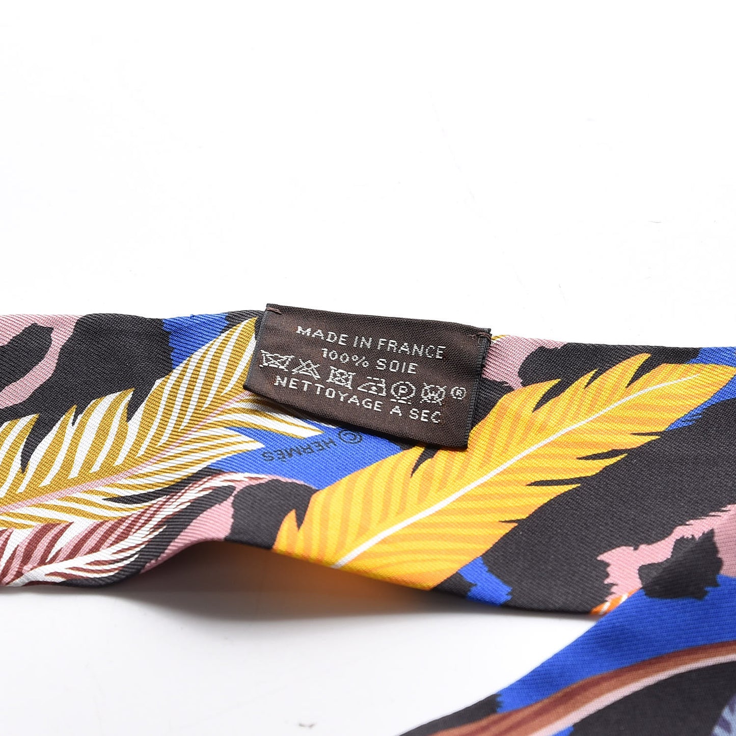 Silk Jaguar Quetzal Twilly Bleu Roy Brun Saum