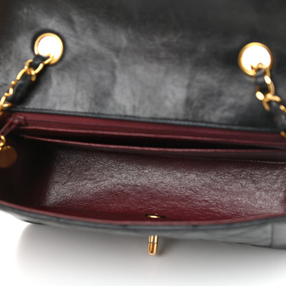 Chanel Lambskin Quilted Small Single Flap Black 5 of 14