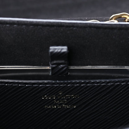 Louis Vuitton Epi Twist Shoulder Bag MM Black 5 of 7