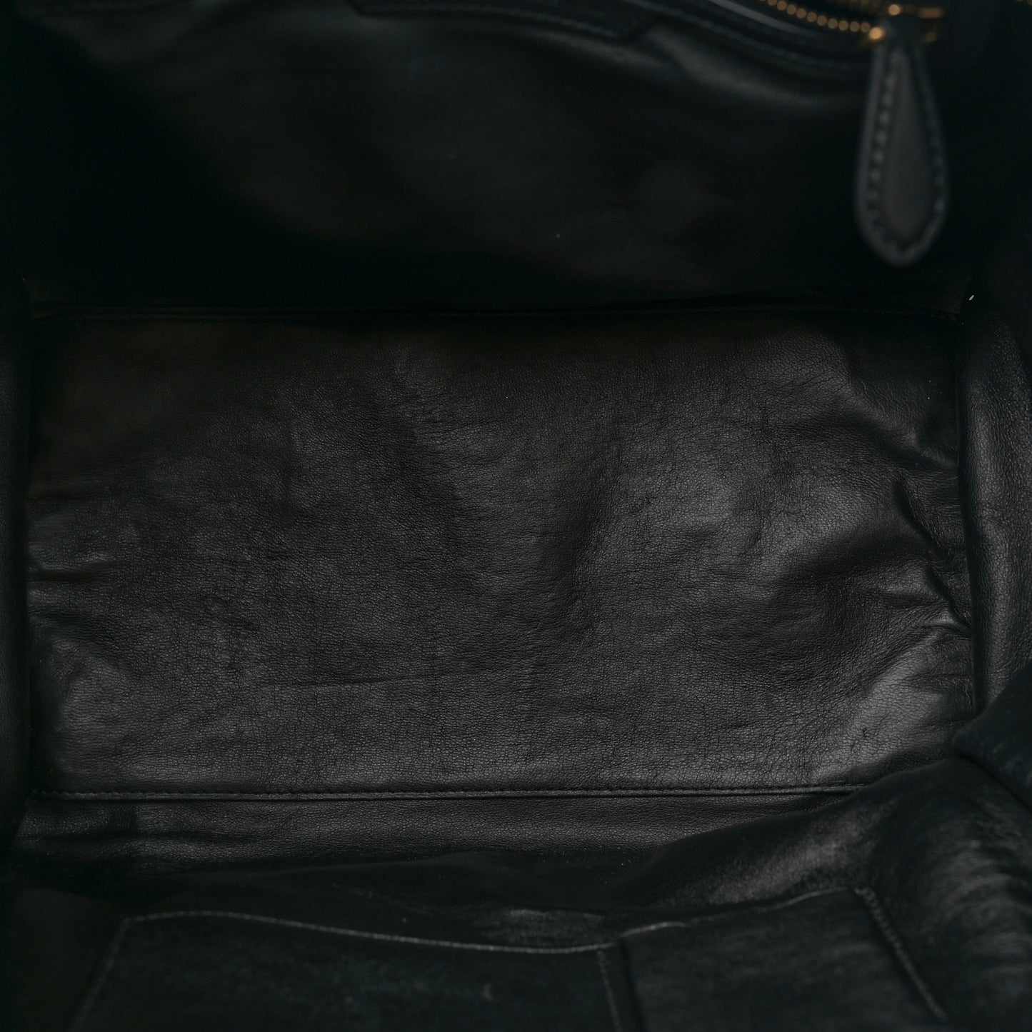 Smooth Calfskin Mini Luggage Black