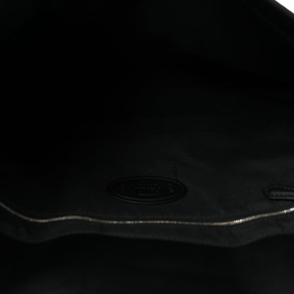Fendi Cuoio Romano Selleria Large Convertible Baguette  Black 5 of 12