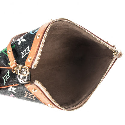 Louis Vuitton Monogram Multicolor Pochette Accessories Black 6 of 8