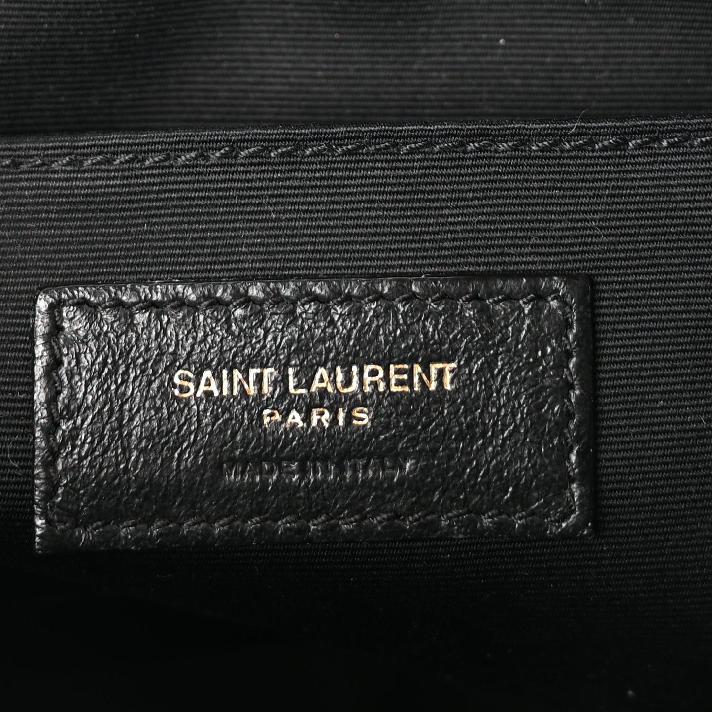 Calfskin Matelasse Monogram Lou Camera Bag Black