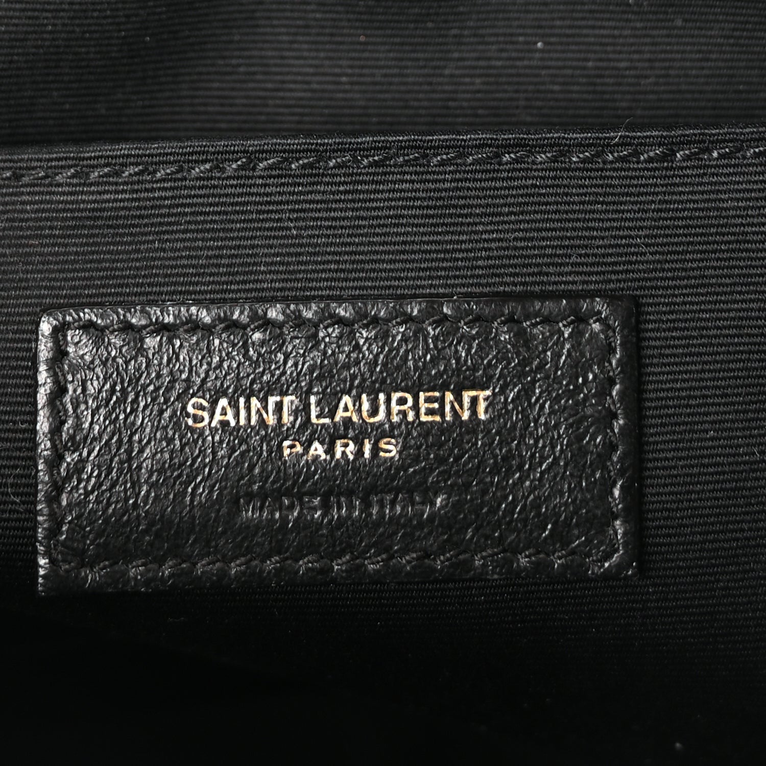Saint Laurent Calfskin Matelasse Monogram Lou Camera Bag Black 5 of 8
